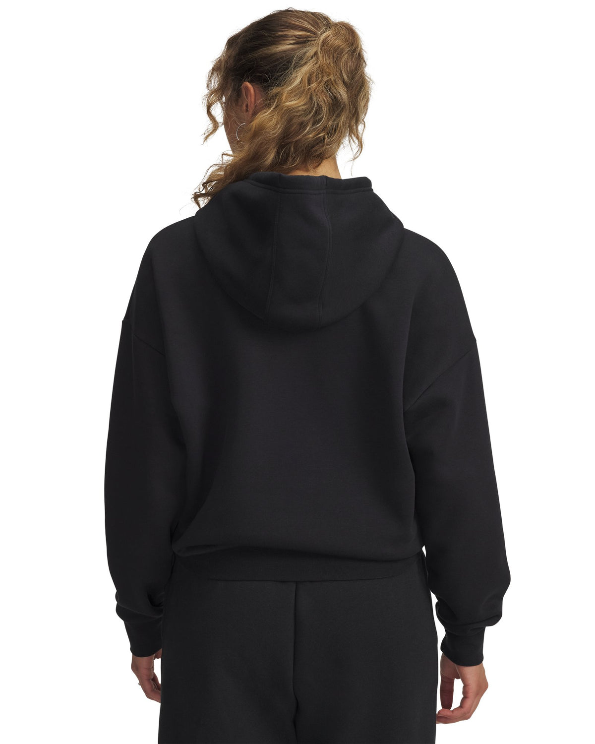 Project Rock Icon Fleece Women's Hoodie - Black