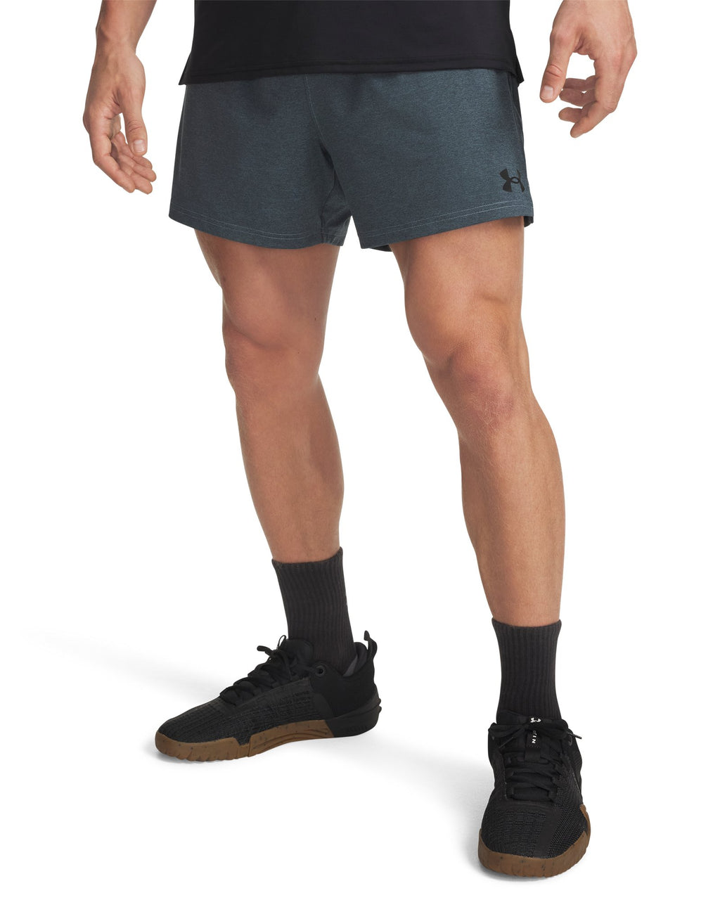 UA Vanish Knit Men's 5" Shorts - Black
