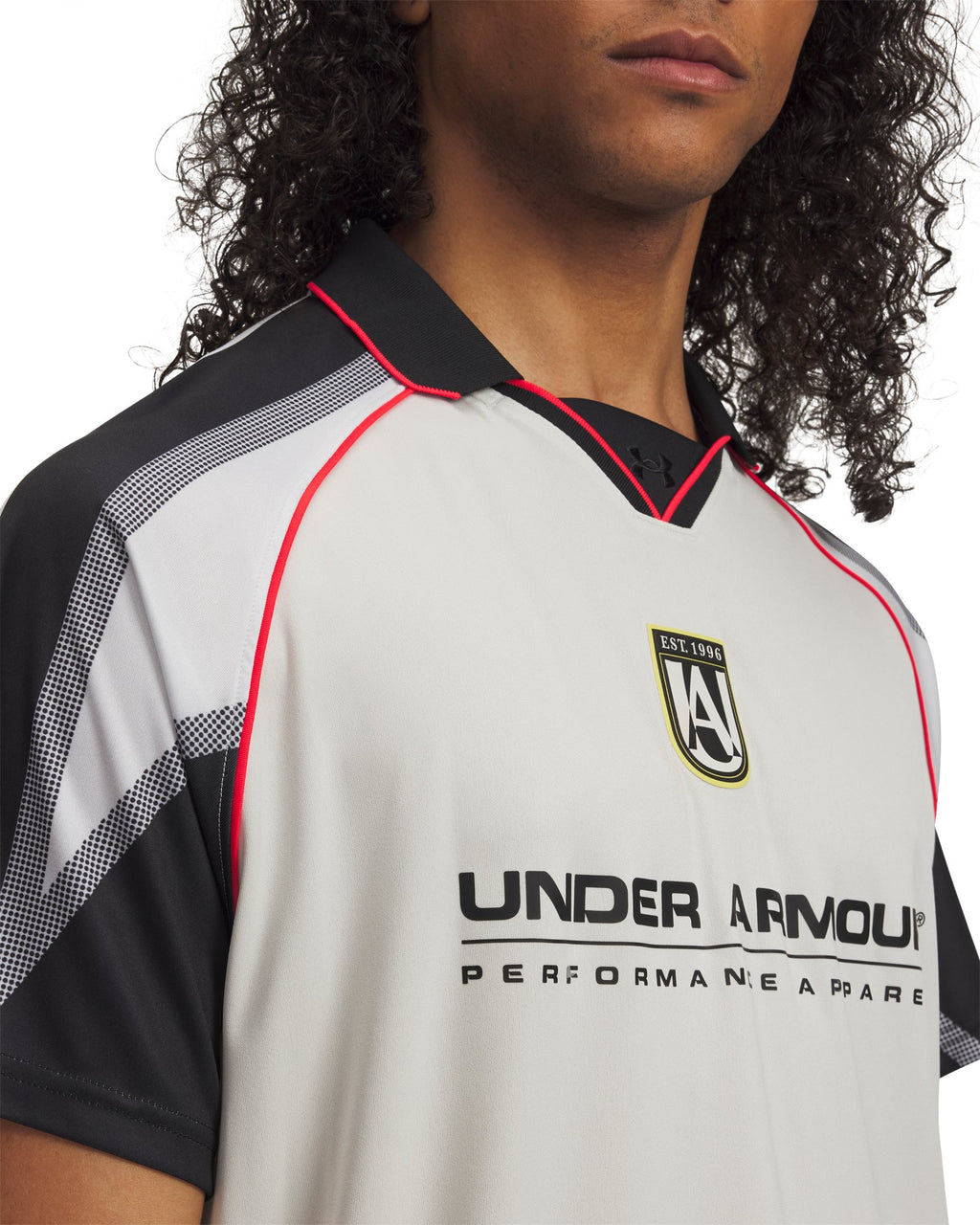 UA 96 Terrace Men's Short Sleeve Jersey - Red