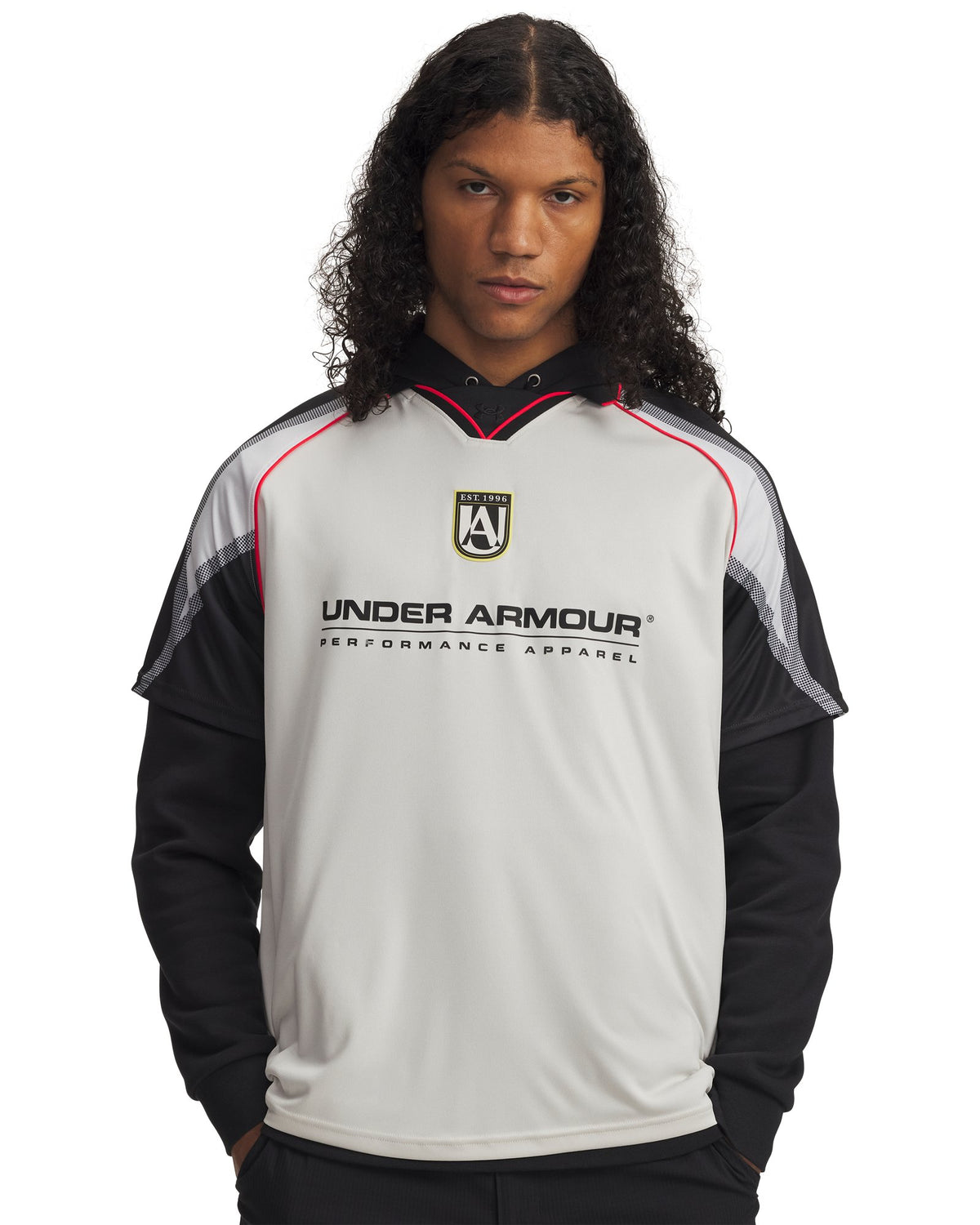 UA 96 Terrace Men's Short Sleeve Jersey - Red