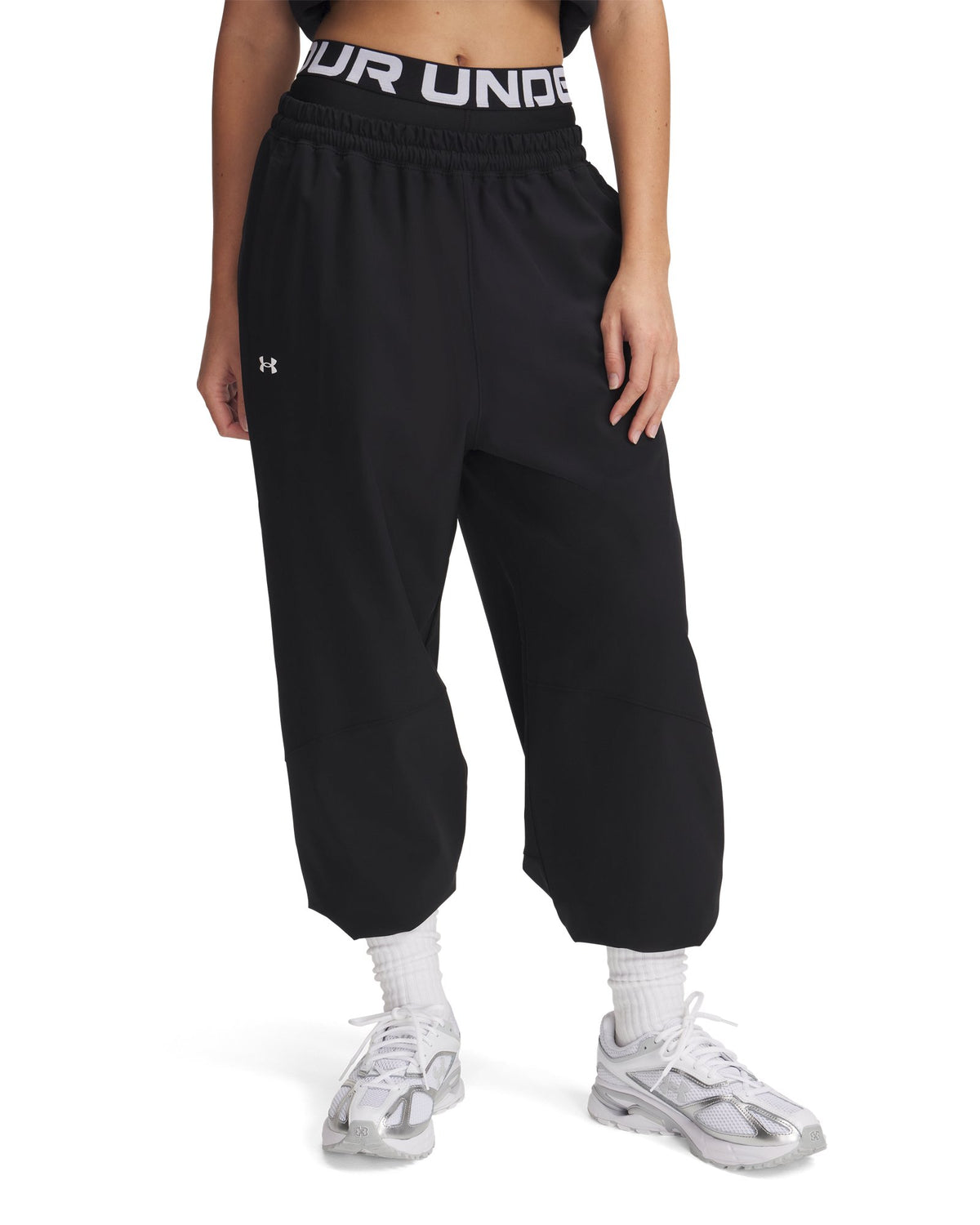 UA Rival Woven Women's Gym Pants - Black