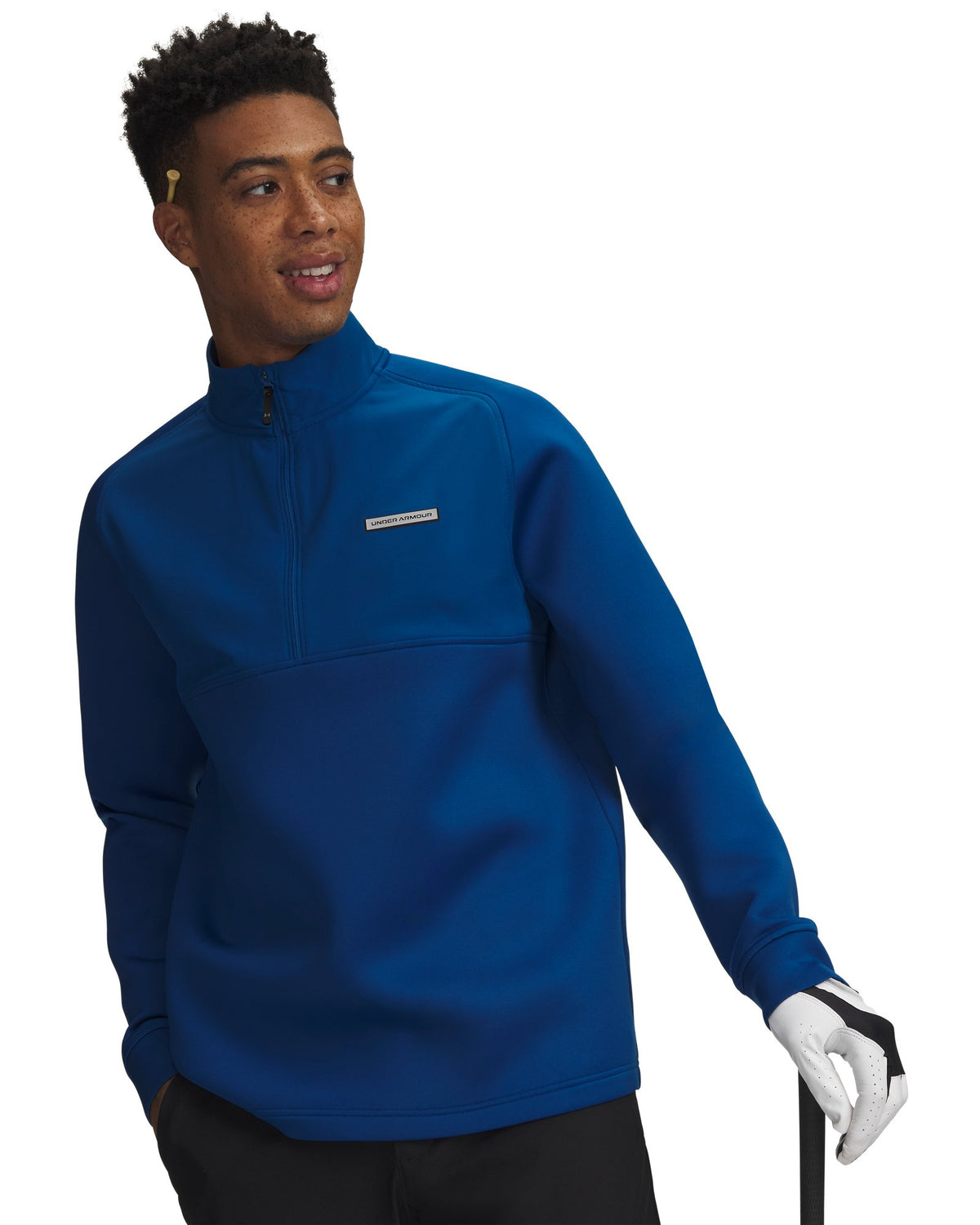 UA Drive Pro Hybrid Men's ½ Zip - Blue