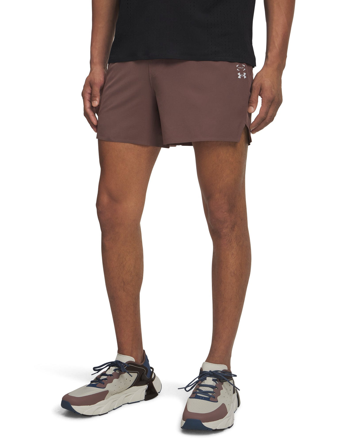 UA HB Train Men's 5" Shorts - Brown