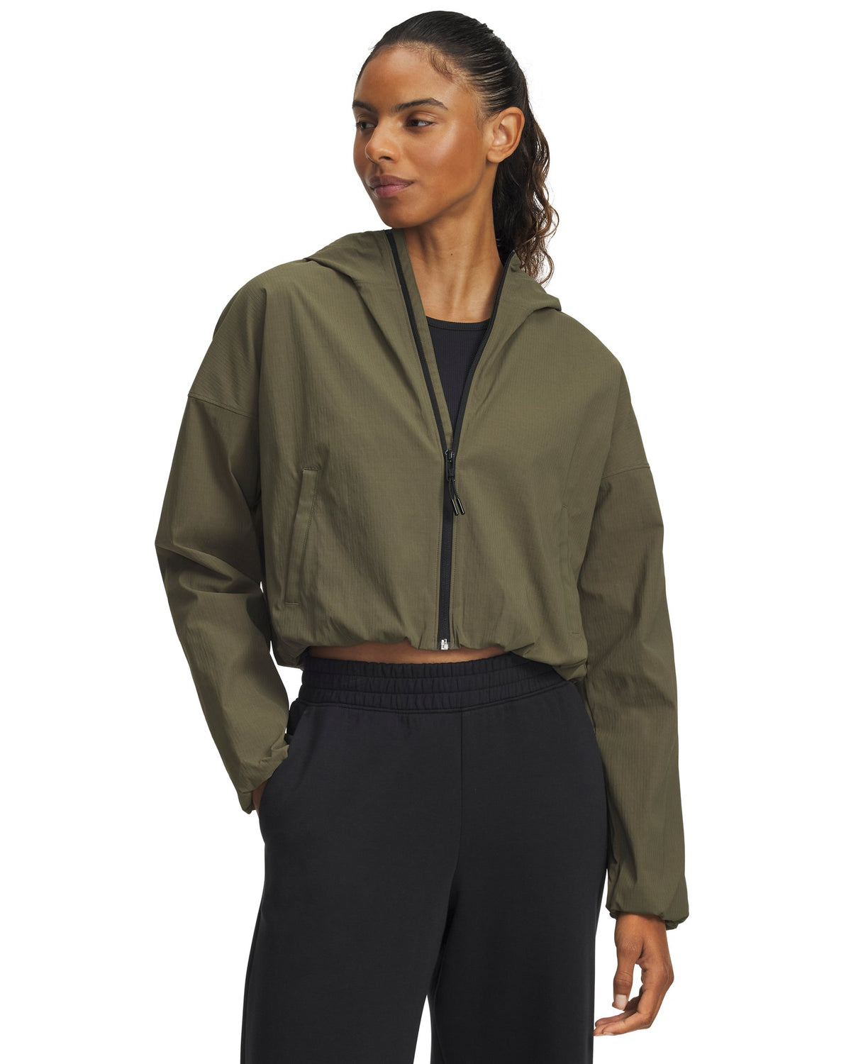 UA Unstoppable Woven Ripstop Women's Jacket - Green