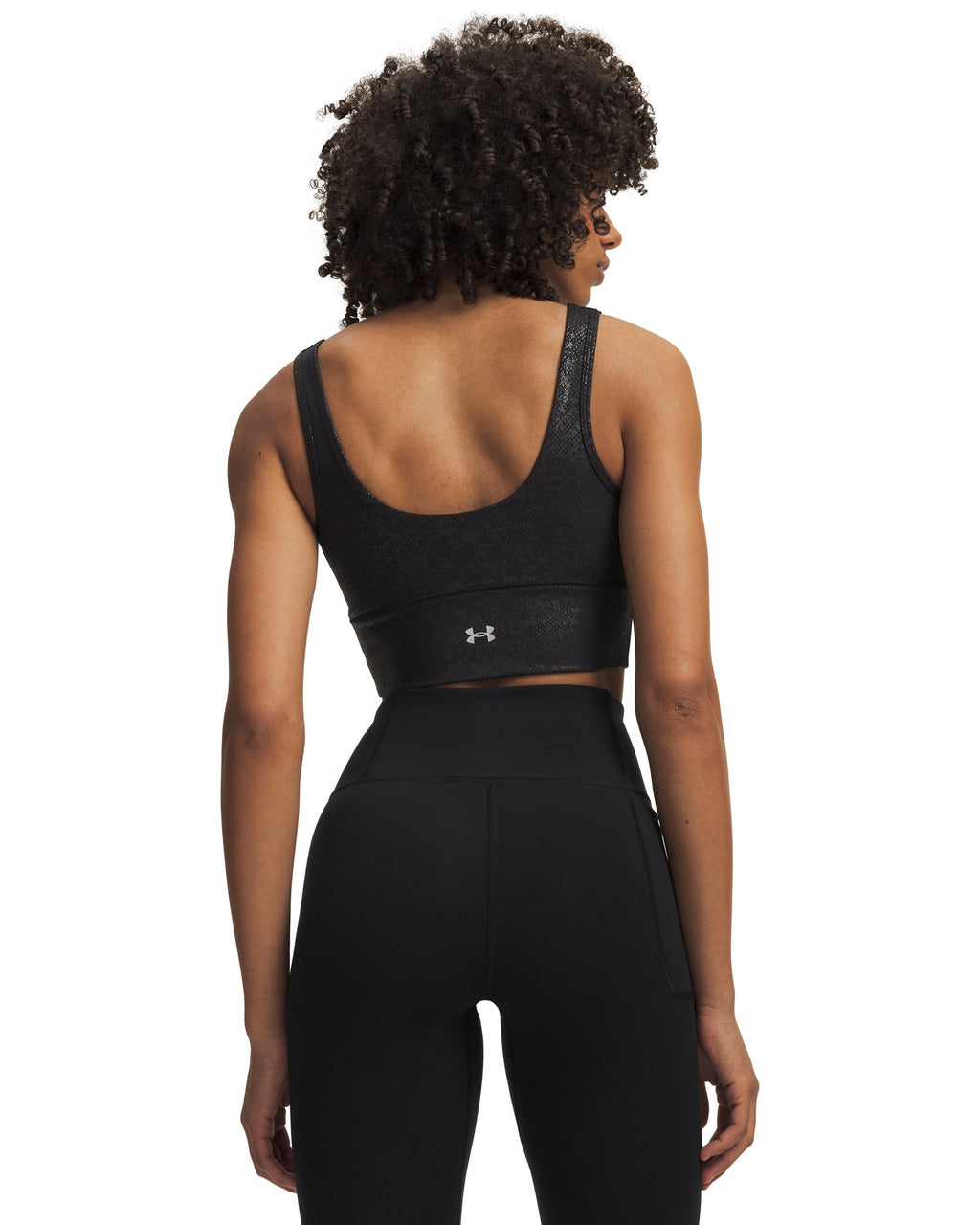 UA Movement Gloss Women's Crop Tank - Black