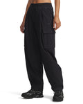 UA Unstoppable Woven Ripstop Women's Cargo Pants - Black