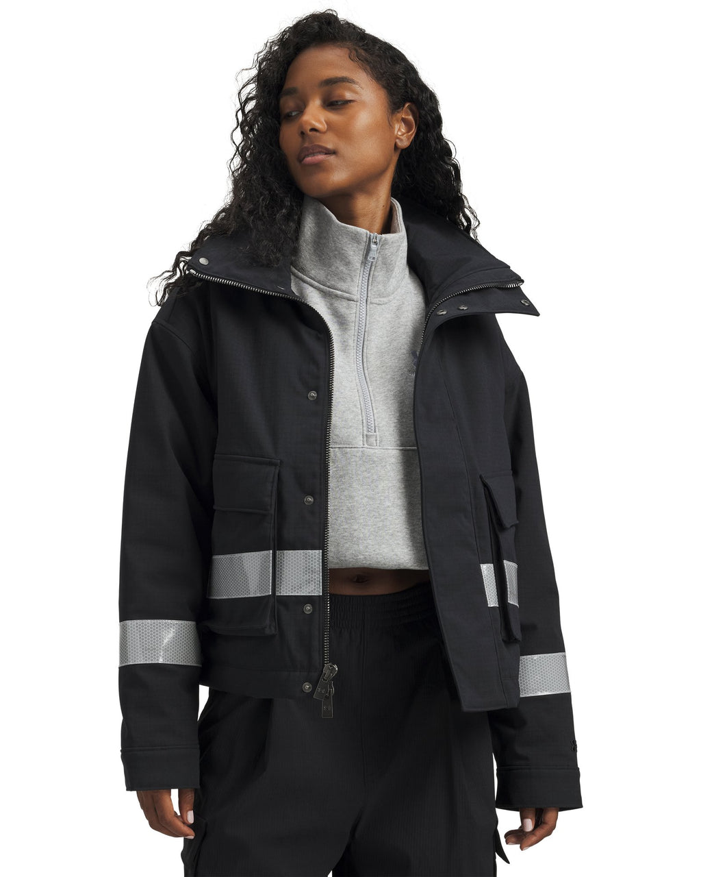 UA Premium Sportswear Reflective Women's Jacket - Black