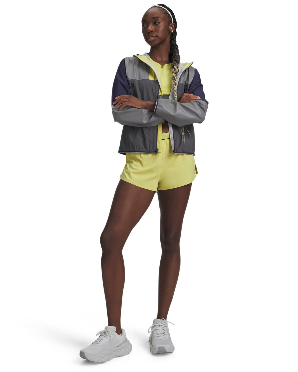 UA HB Run Women's Jacket - Gray
