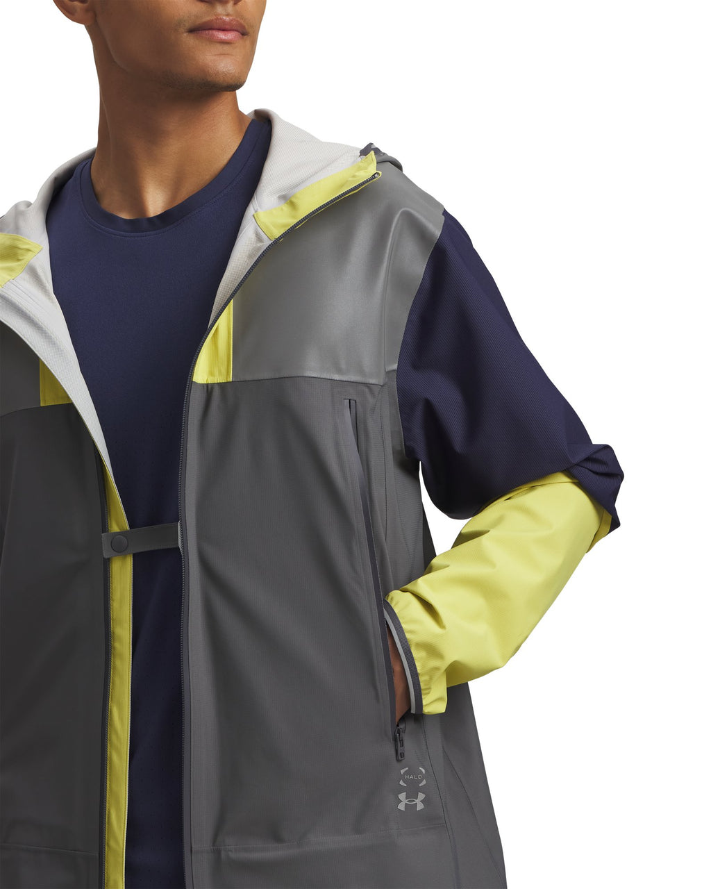 UA HB Run Men's Jacket - Black