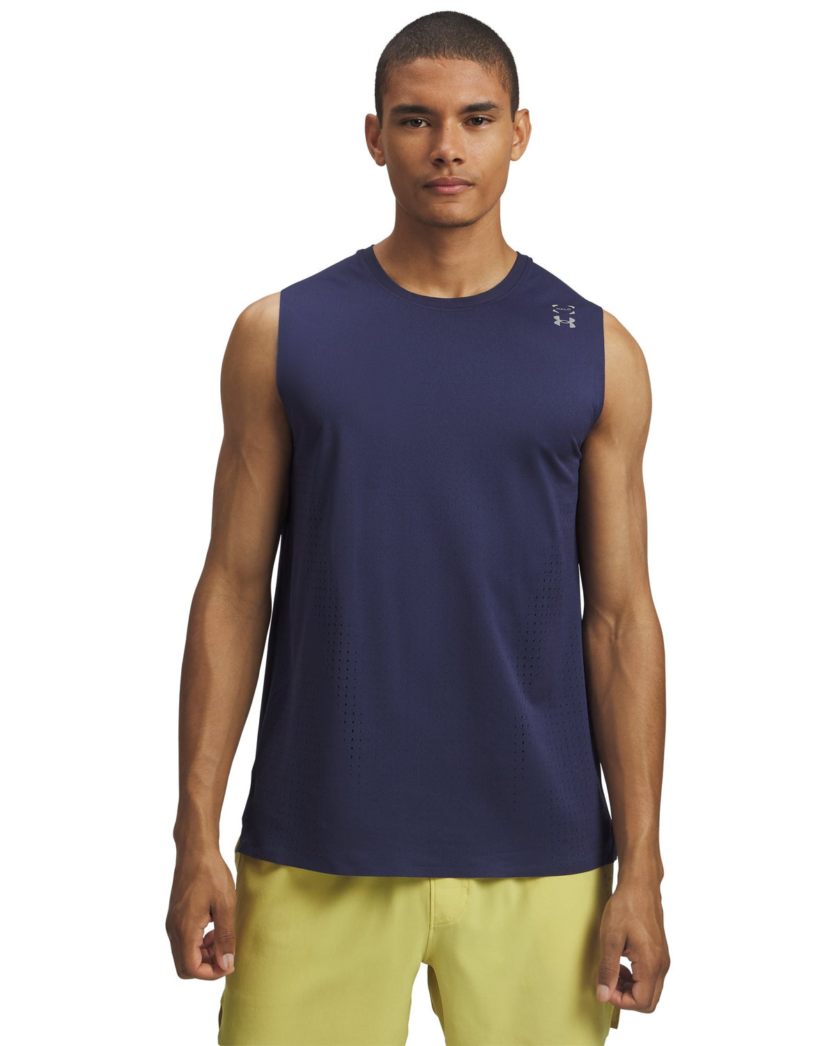 UA HB Vent Men's Sleeveless - Blue