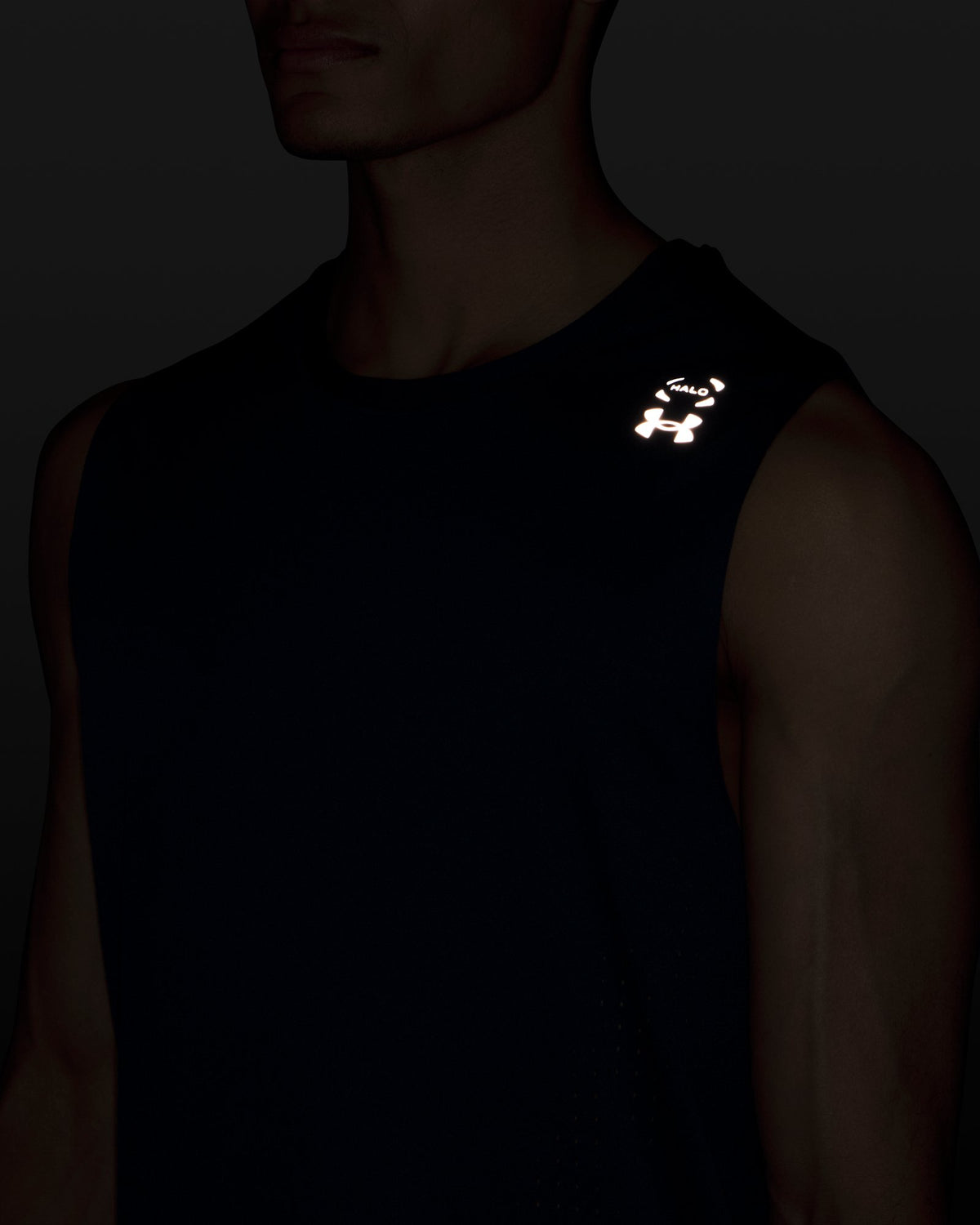 UA HB Vent Men's Sleeveless - Blue