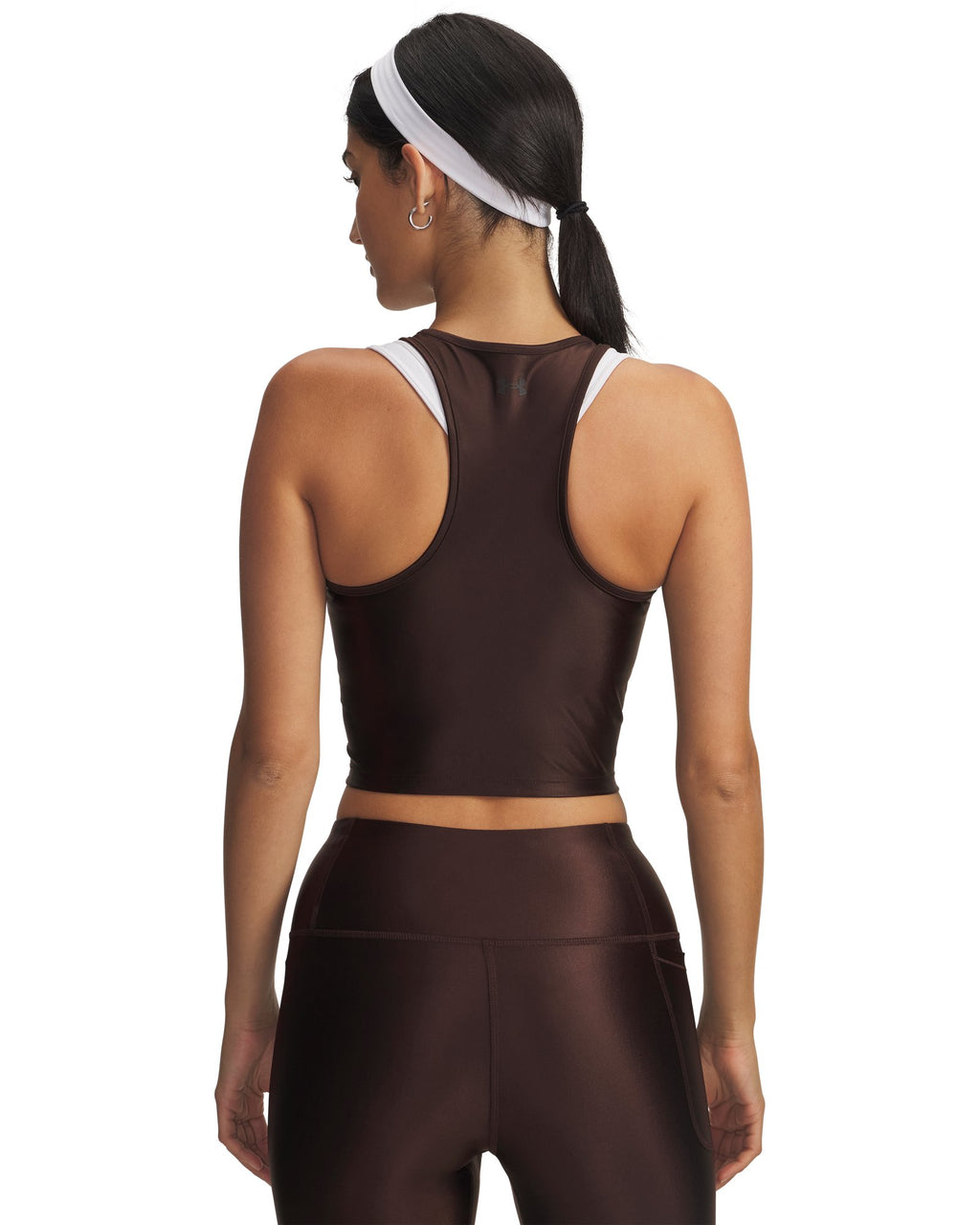 UA Motion Shine Women's Tank - Brown
