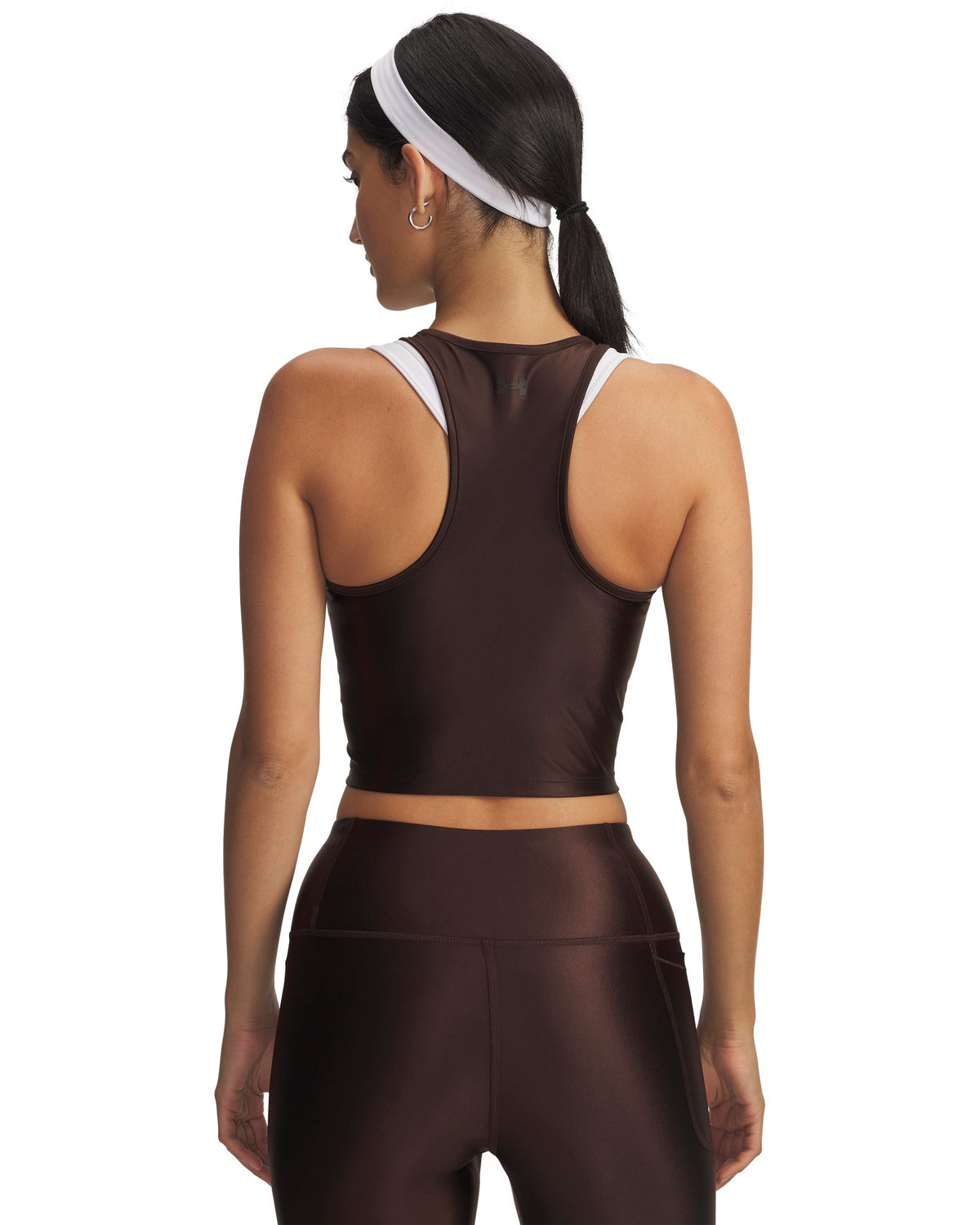 UA Motion Shine Women's Tank - Brown