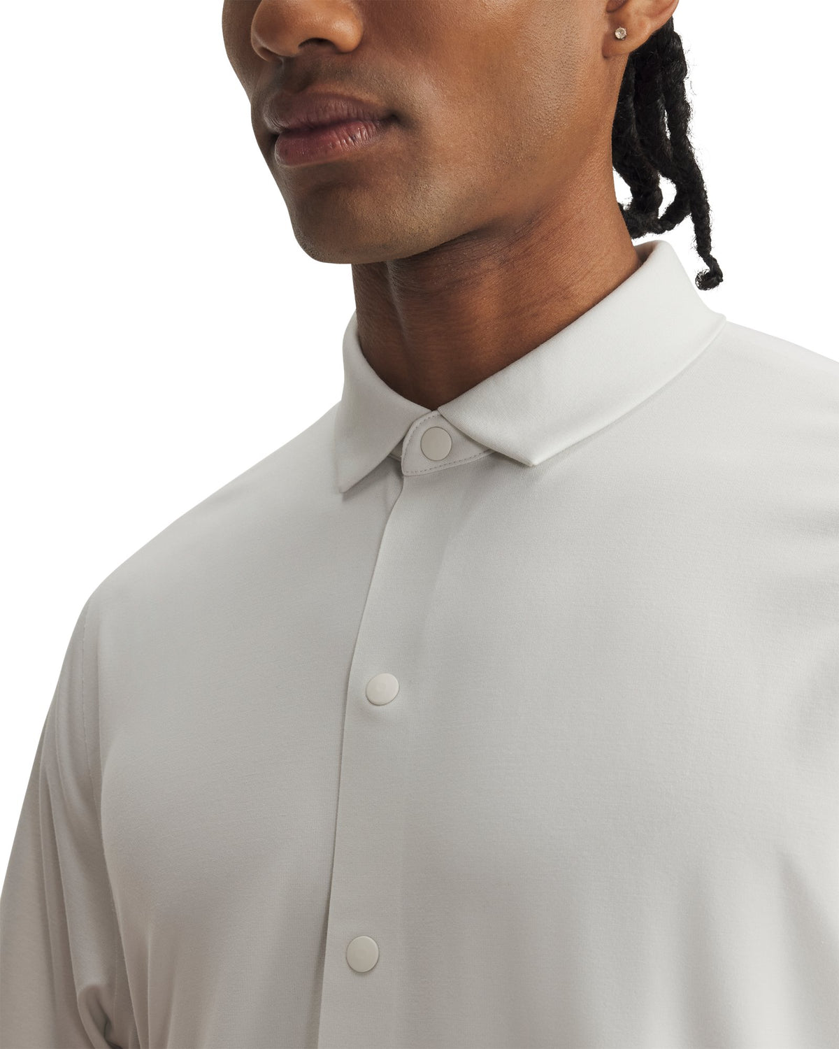Curry Men's Overshirt - White