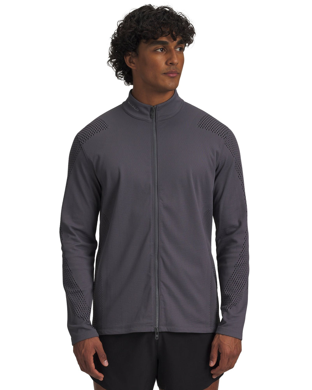 UA HB Engineered Men's Full Zip - Gray