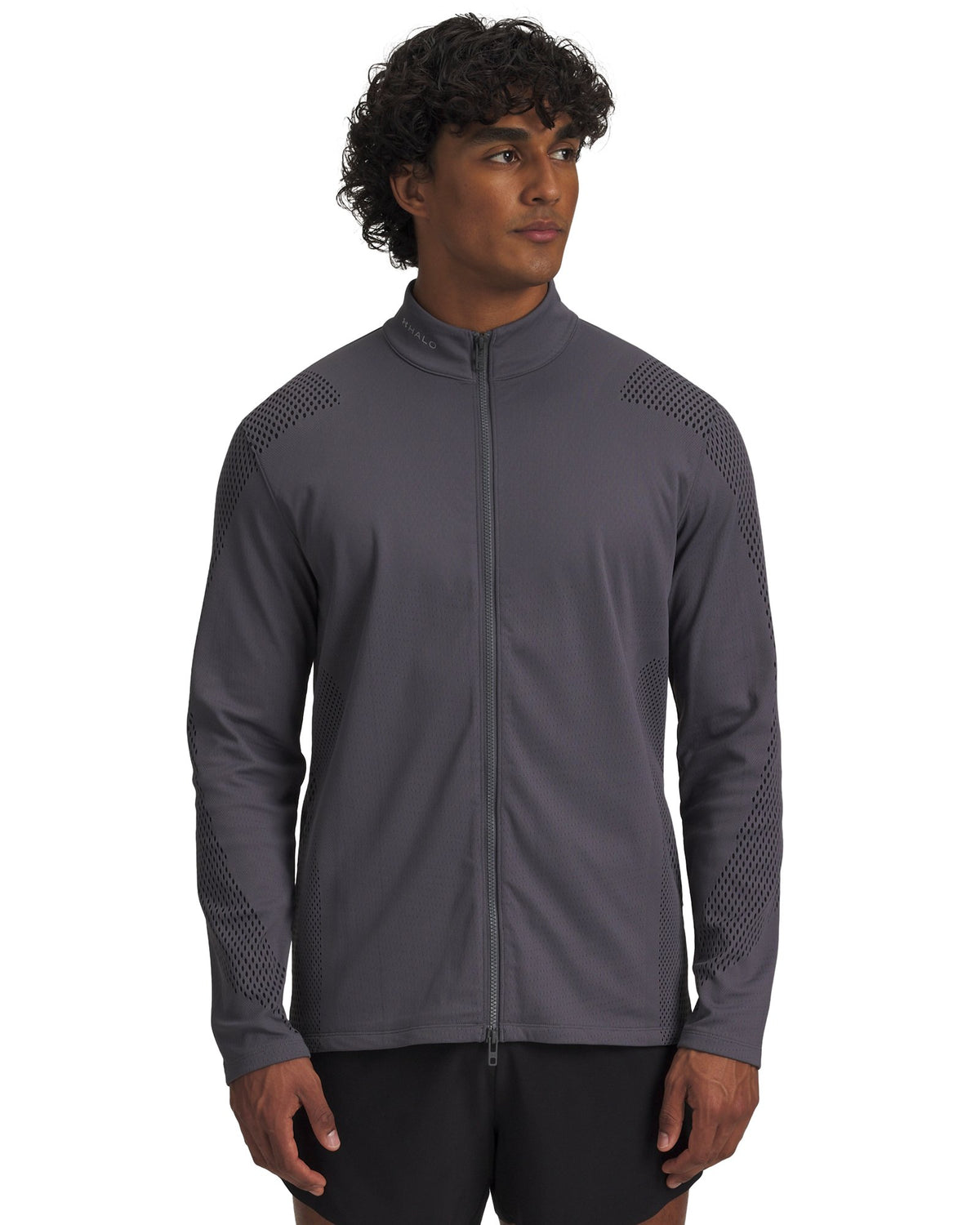 UA HB Engineered Men's Full Zip - Gray