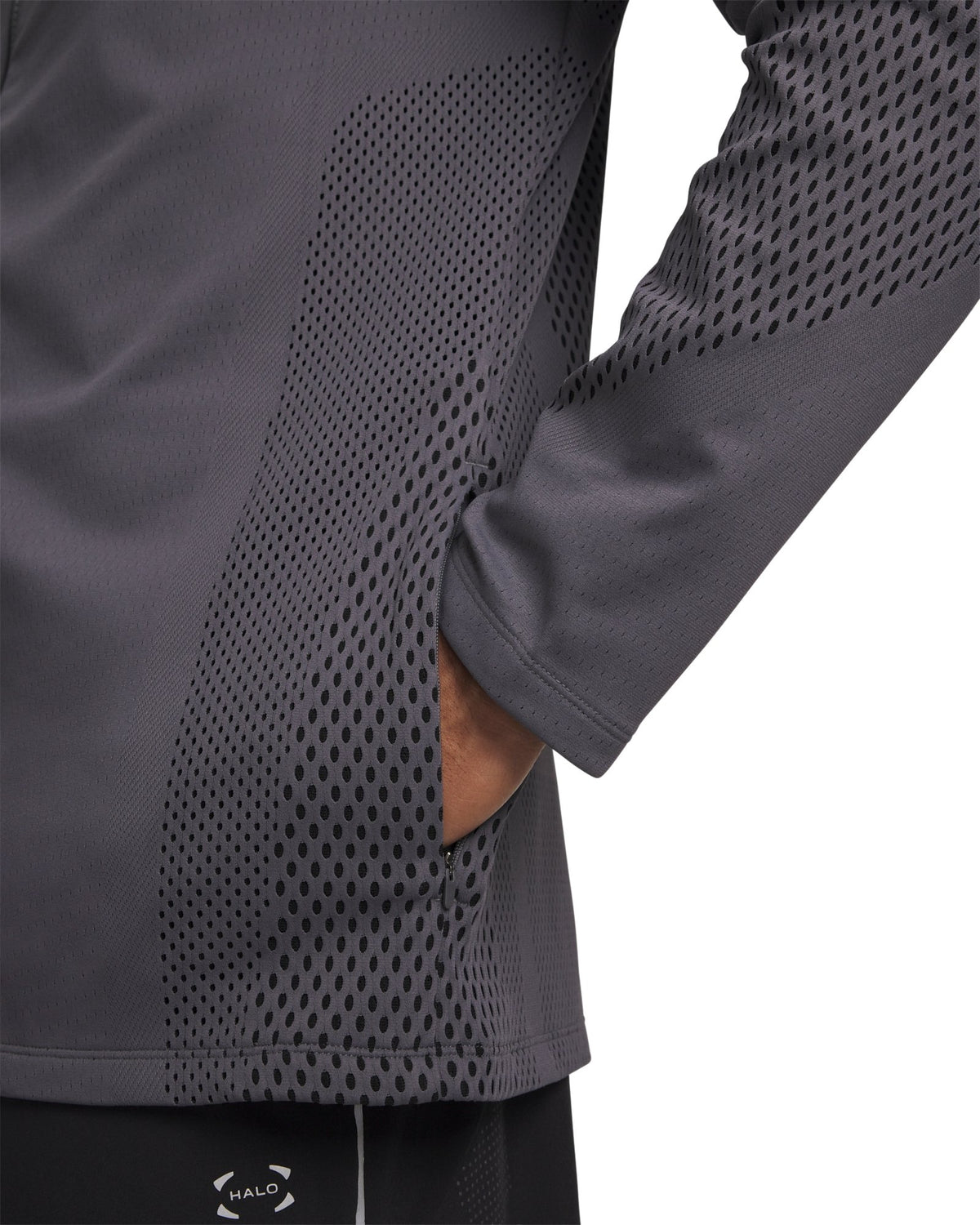 UA HB Engineered Men's Full Zip - Gray