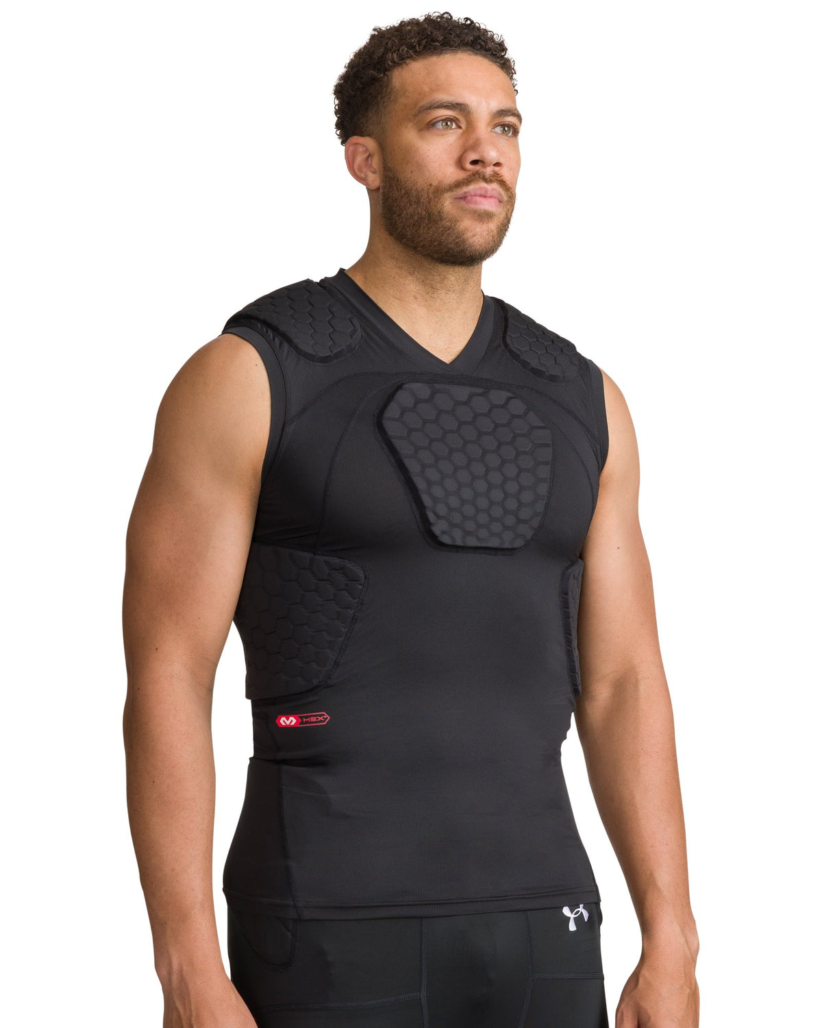 UA Gameday Armour Pro Men's 6-Pad Top - Black