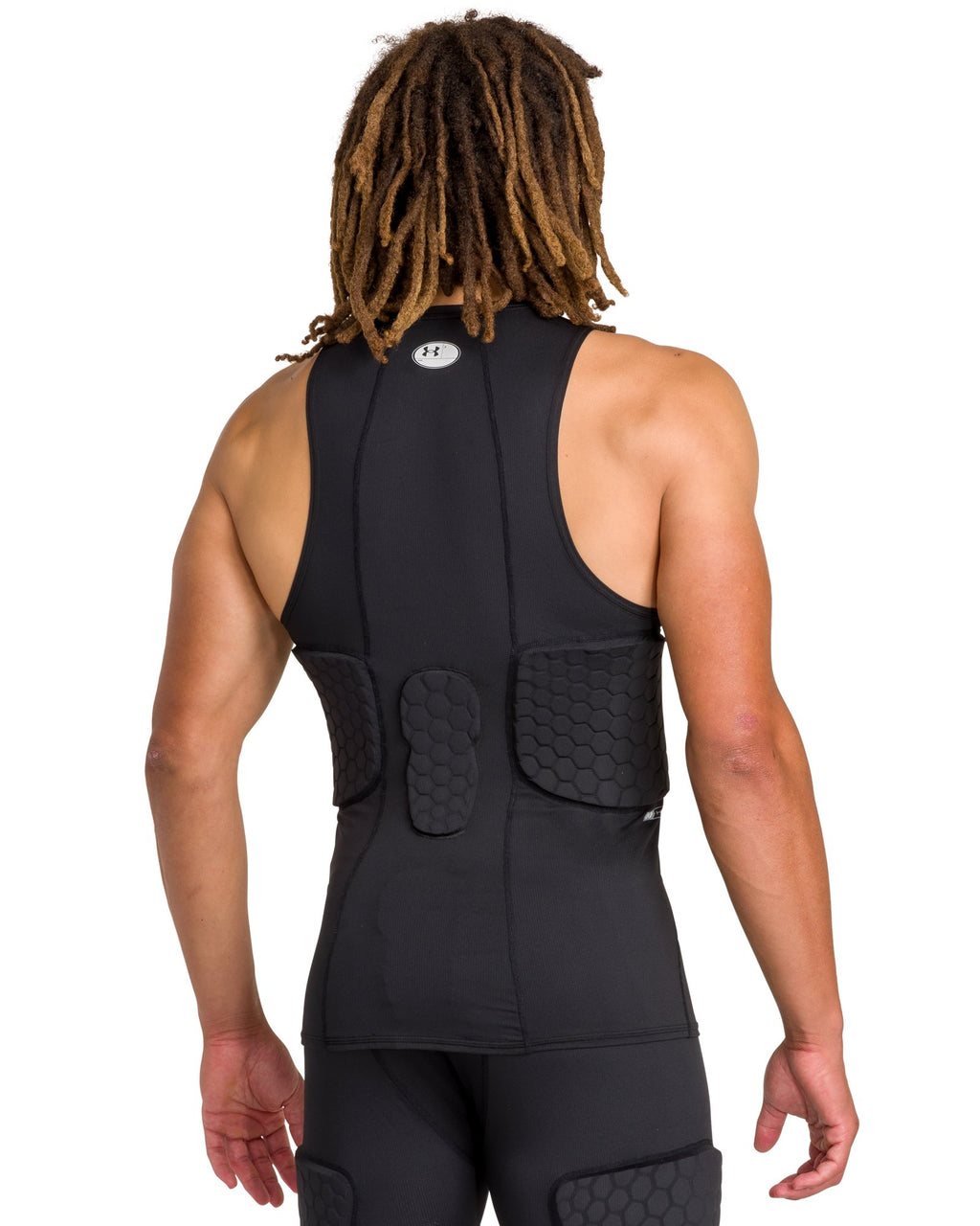 UA Gameday Armour Men's 3-Pad Tank - Black