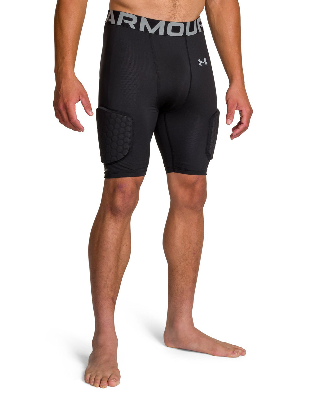 UA Gameday Armour Men's 3-Pad Shorts - Black