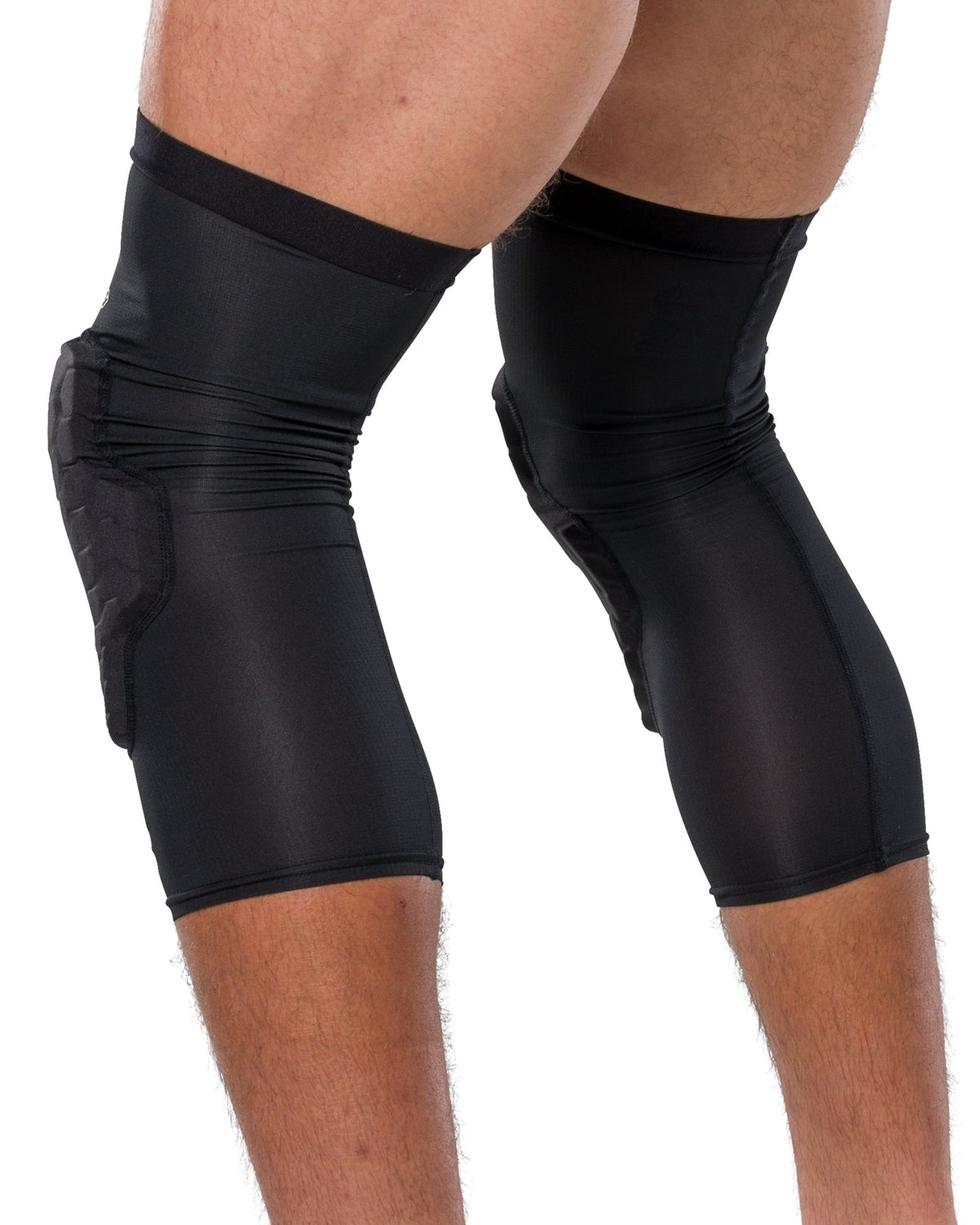 UA Gameday Armour Pro Padded Adult Leg Sleeves - Black