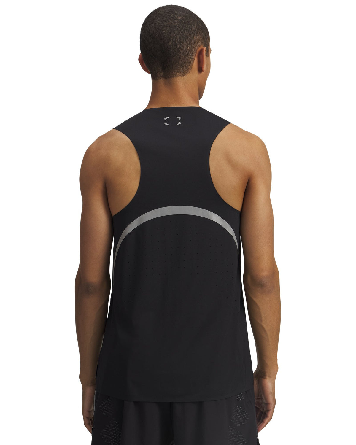 UA HB Run Men's Tank - Black