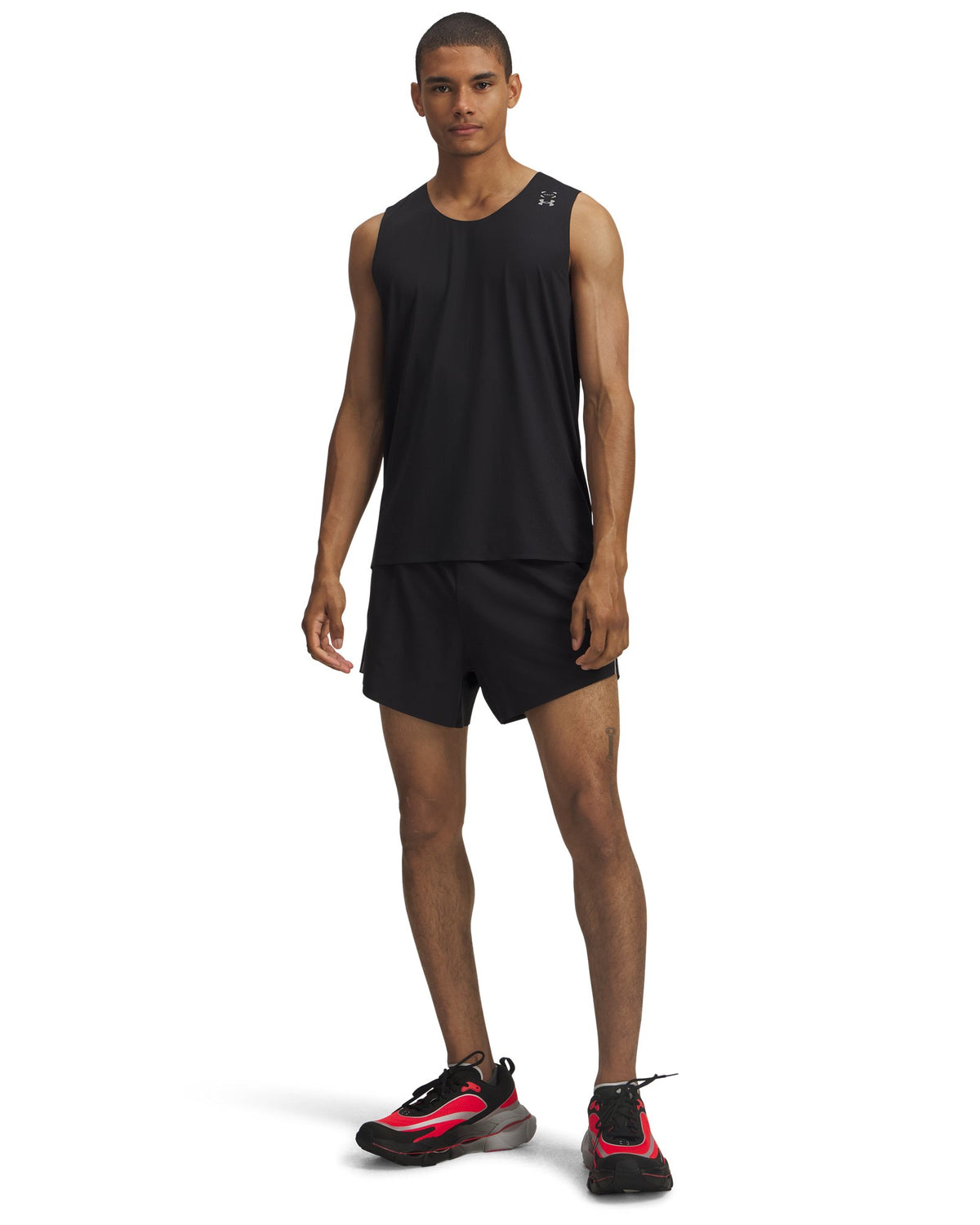 UA HB Run Men's Tank - Black