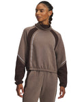 UA HB Cold Weather Women's Long Sleeve Mock - Brown