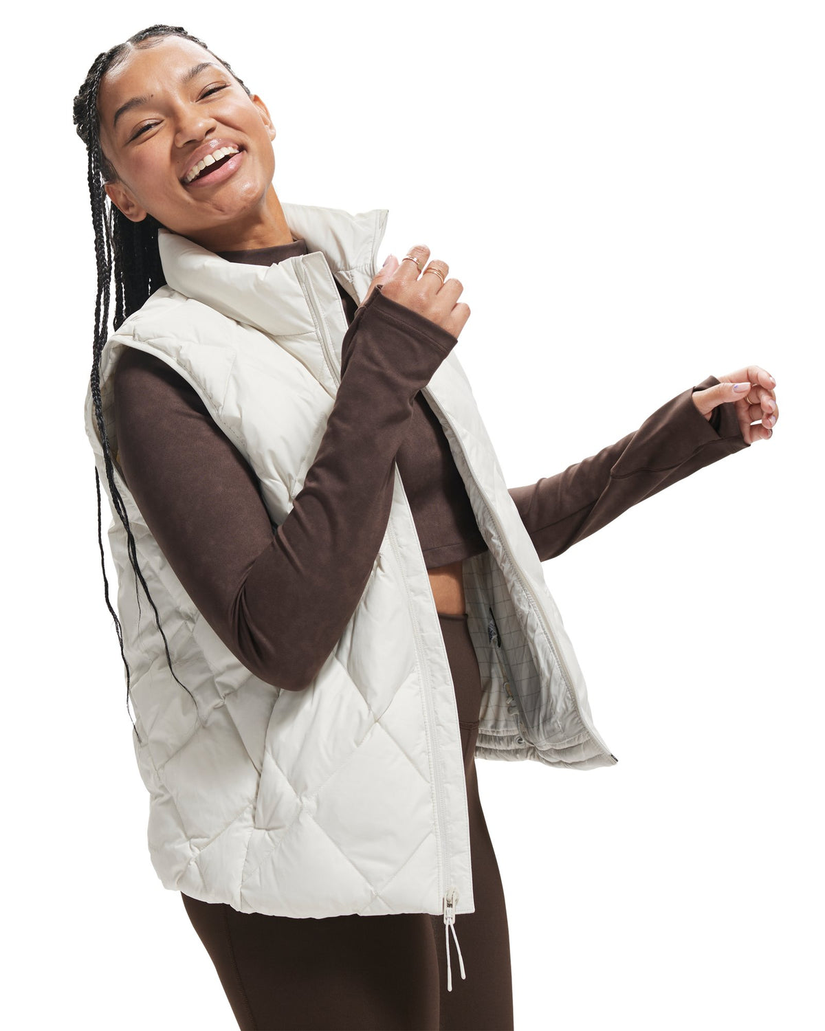 UA Legend Down Women's Vest - White