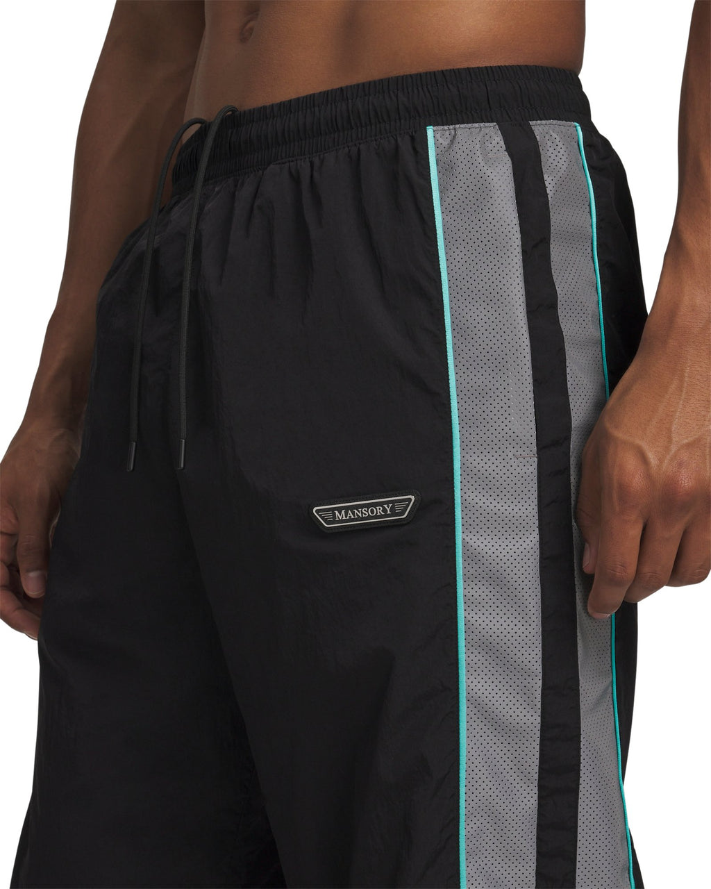 UA x Mansory Icon Woven Men's Track Pants - Black