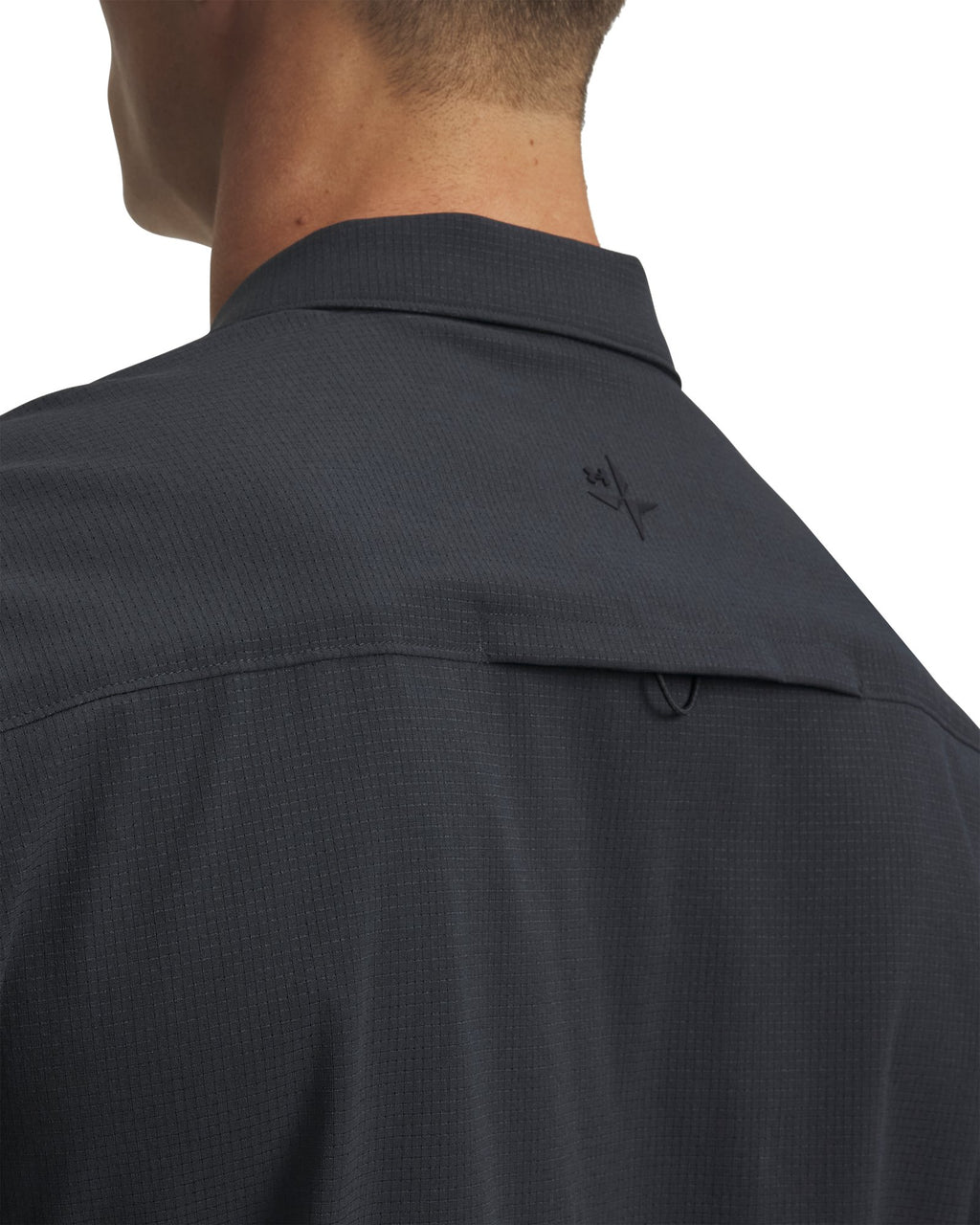 UA Explor Airvent Woven Men's Short Sleeve - Gray