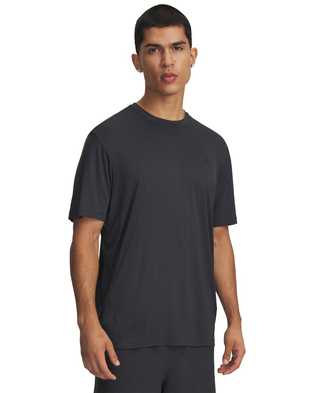 UA Explor Iso-Chill UPF Men's Short Sleeve  - Gray