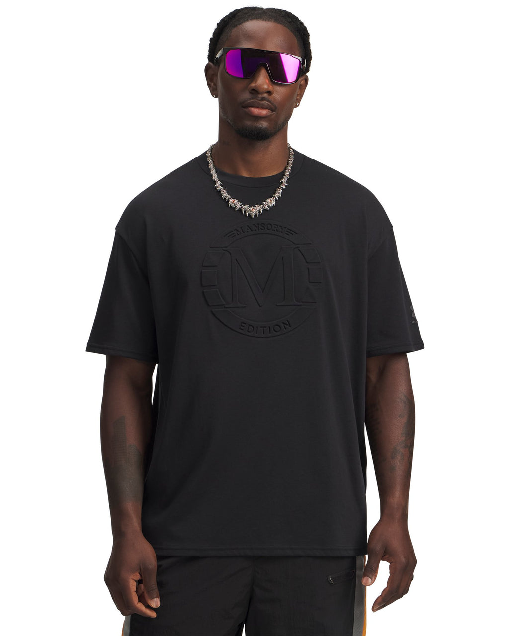UA x Mansory Logo Men's Short Sleeve - Black