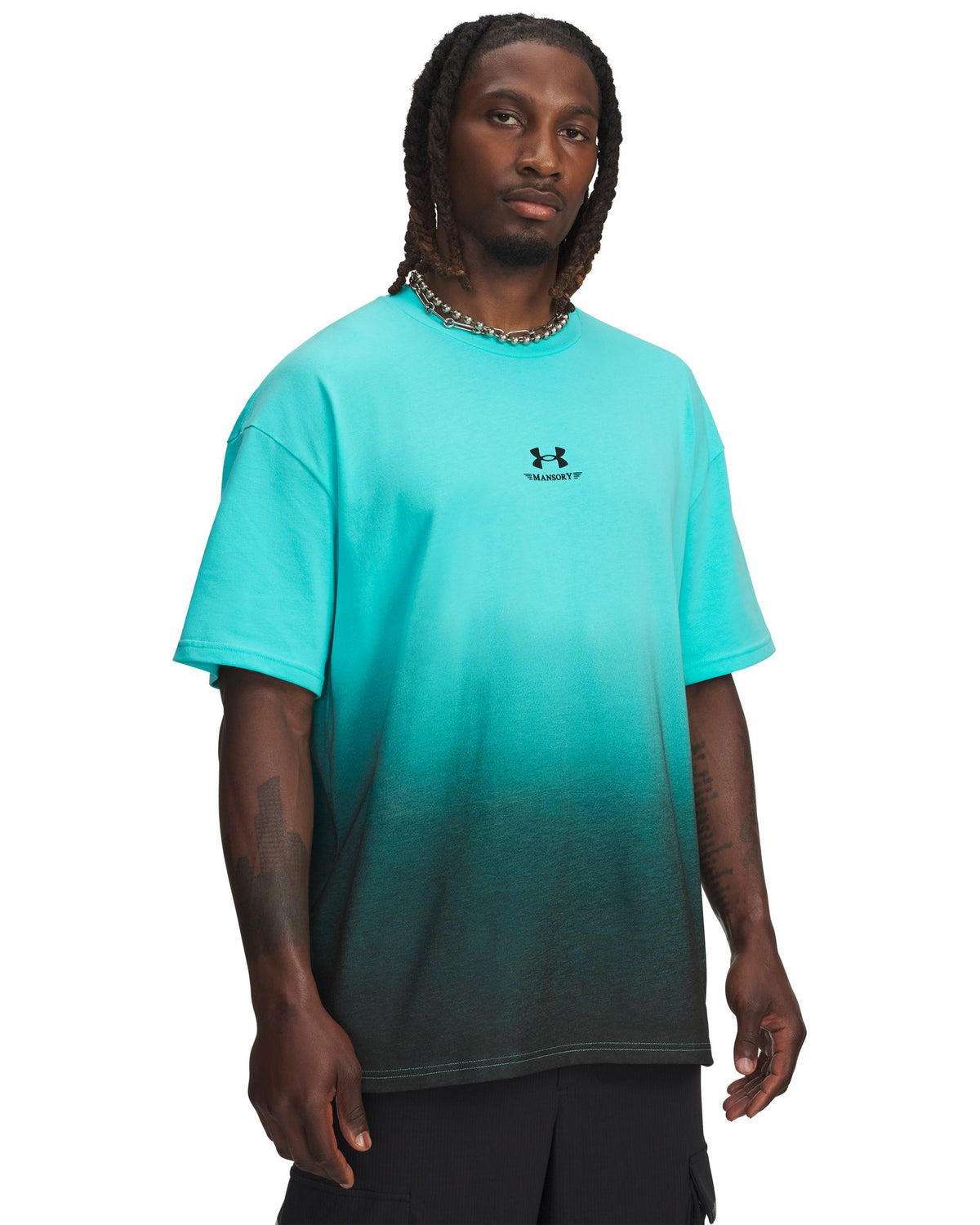 UA x Mansory Fade Men's Short Sleeve - Blue