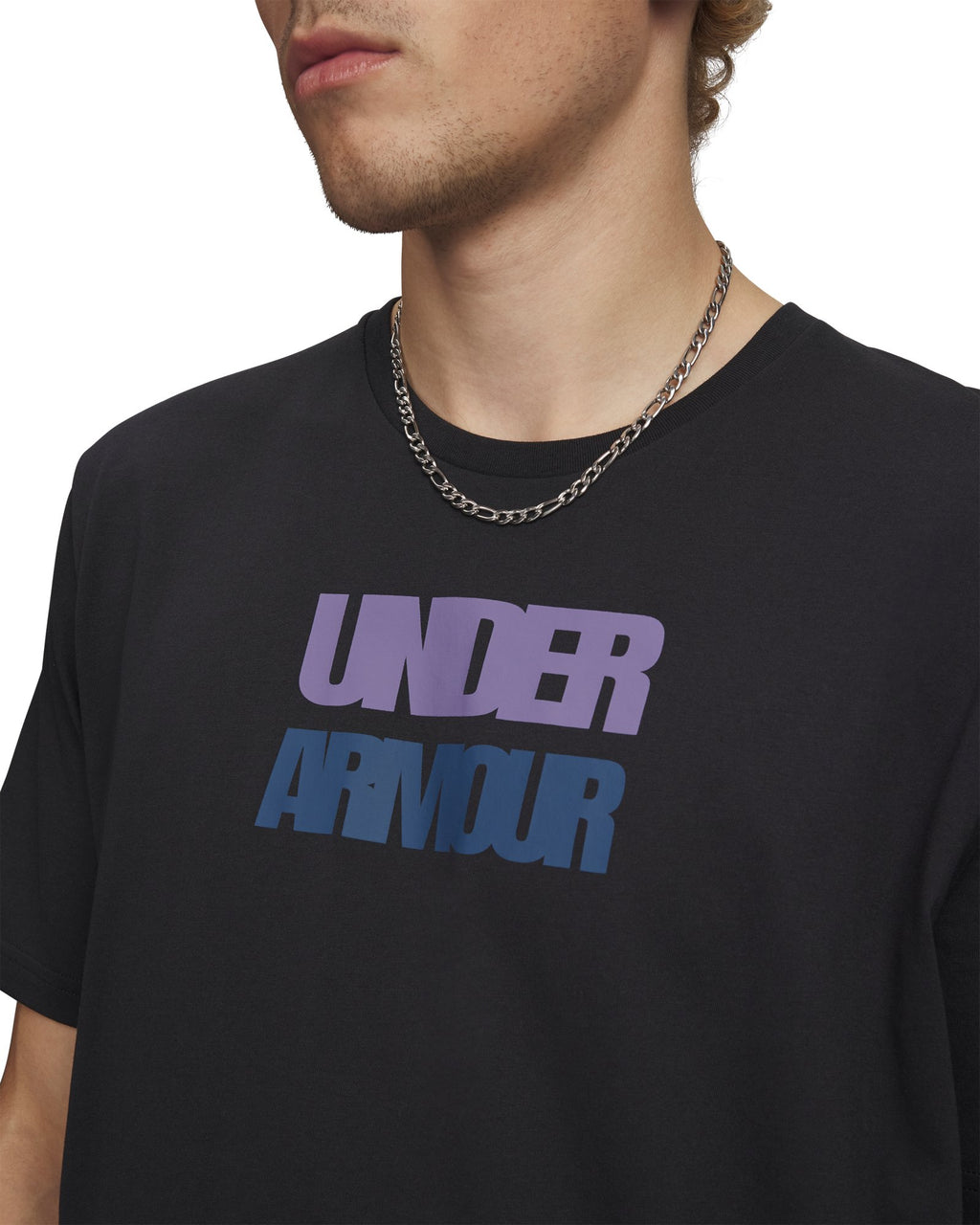 UA Block Logo Men's Short Sleeve - Black