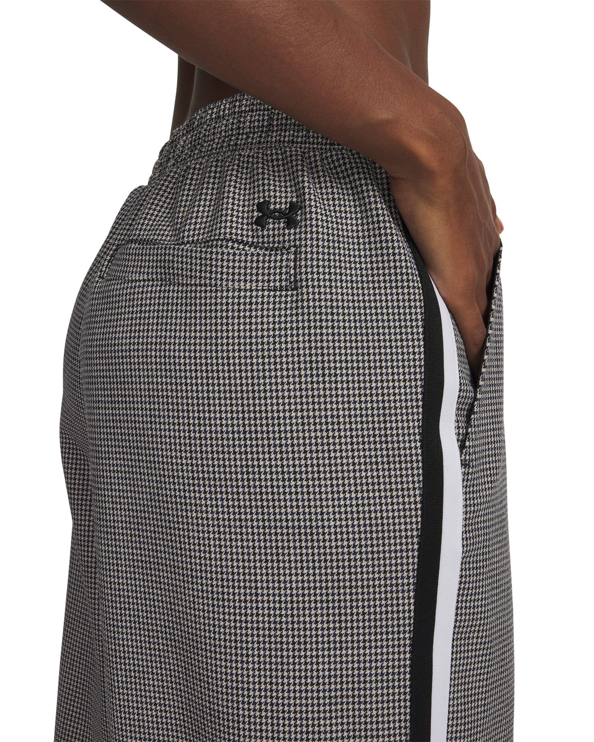 UA Houndstooth Cargo Women's Pants - Black