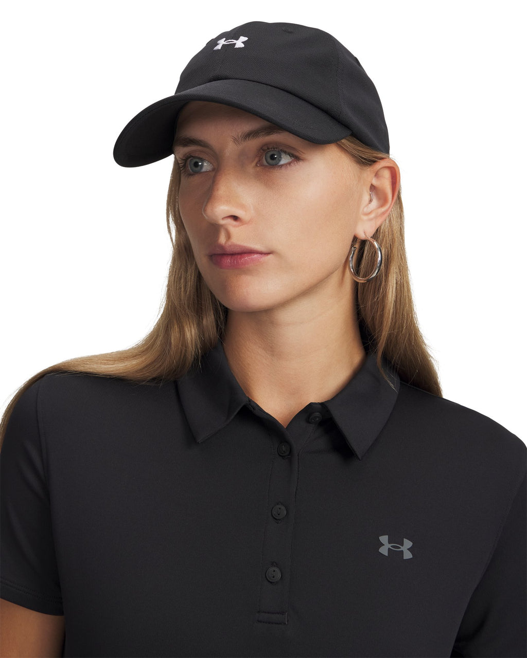UA Blitzing Low Women's Adjustable Hat - Black