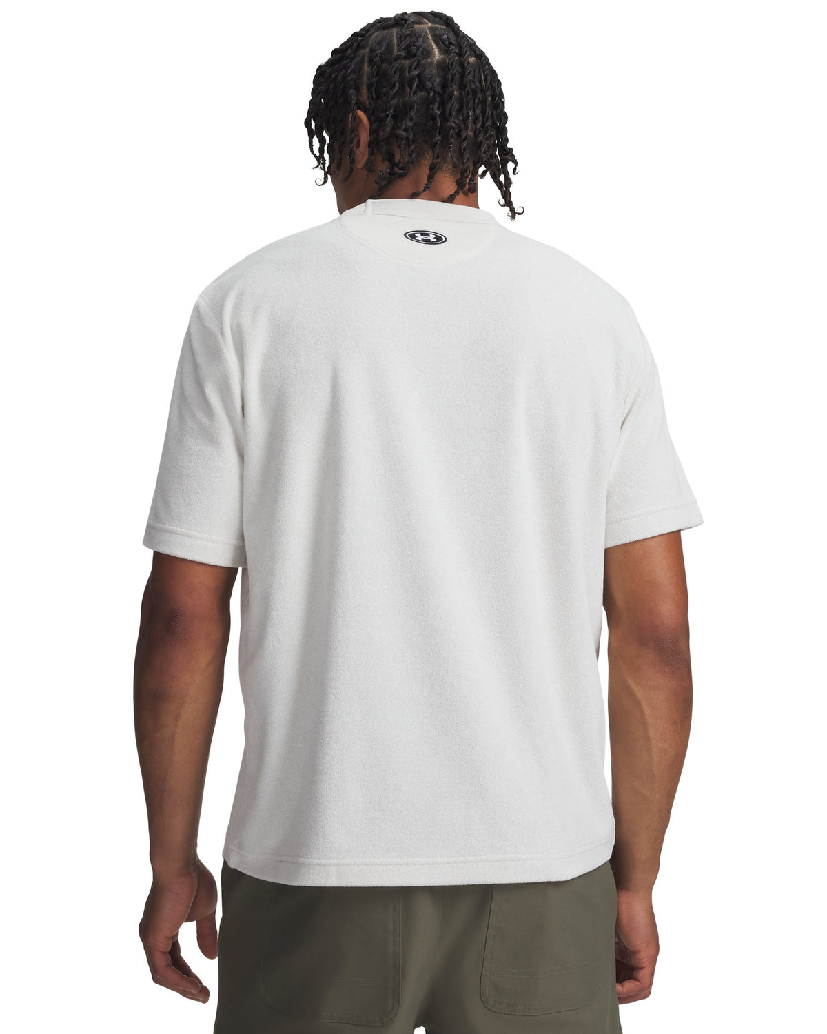 UA Icon Sportswear Terry Men's Short Sleeve - White
