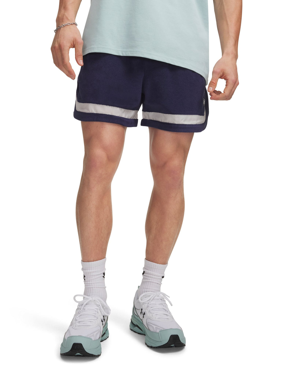 UA Icon Sportswear Terry Men's Shorts - Green