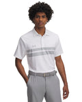 UA Drive Team Dual Stripe Men's Polo - White