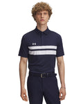 UA Drive Team Dual Stripe Men's Polo - Blue