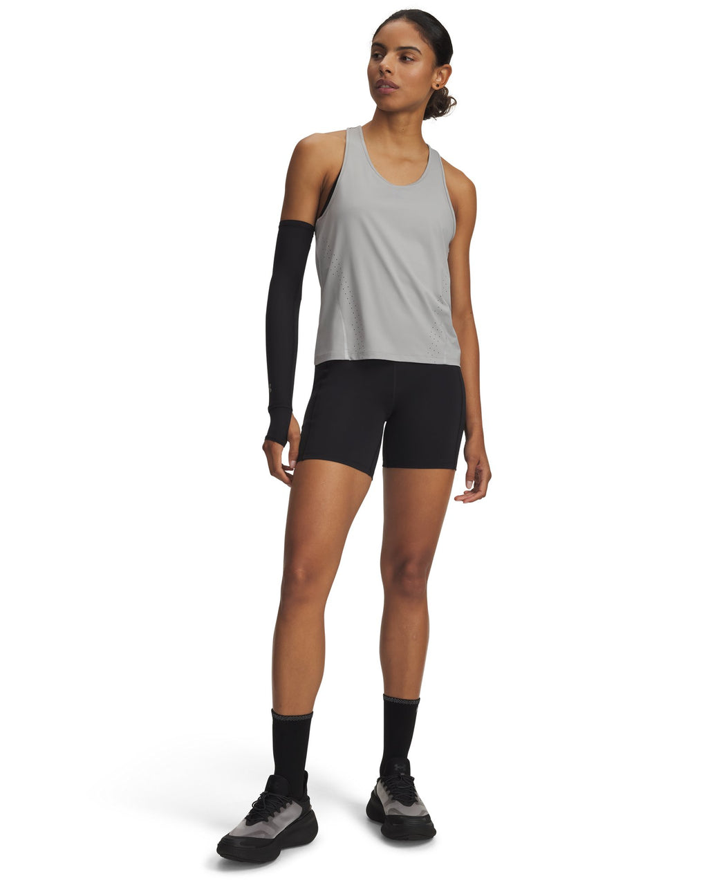 UA Velociti Women's 6" Fitted Shorts - Black