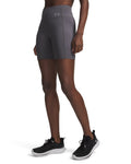 UA Velociti Women's 6" Fitted Shorts - Gray