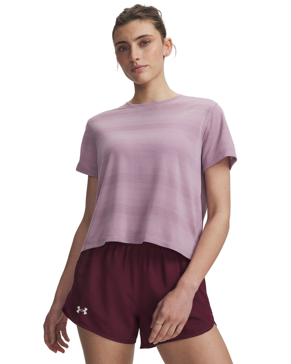 UA Velociti Women's Short Sleeve - Pink