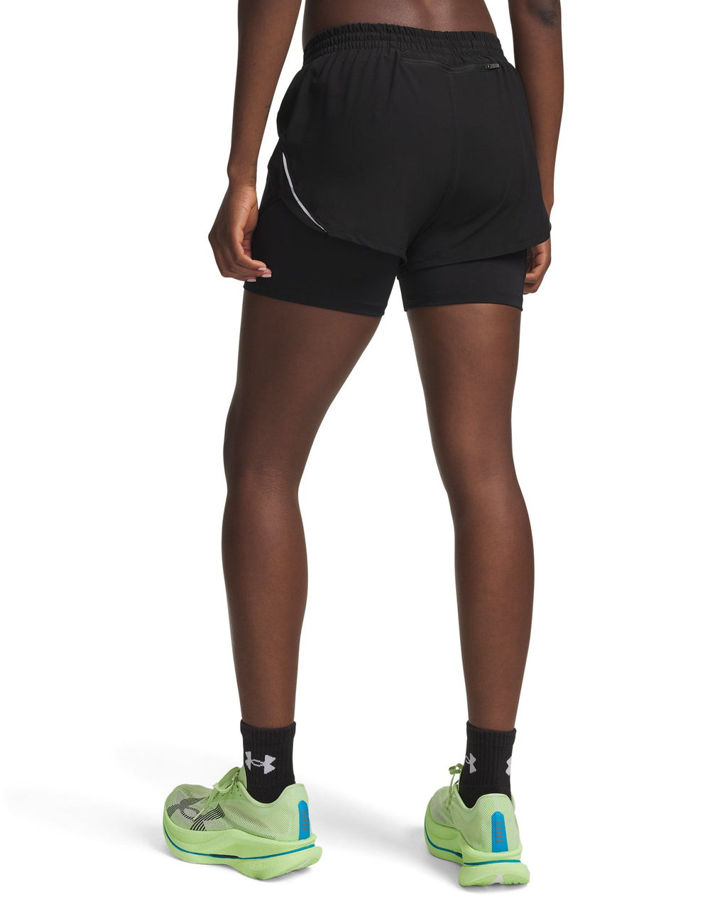 UA Velociti Pro Women's 4" 2-in-1 Shorts - Black