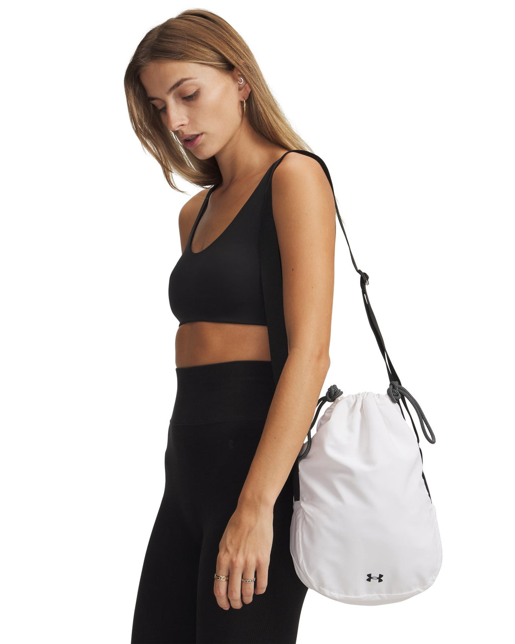 UA Studio Cinch Bucket Bag - White