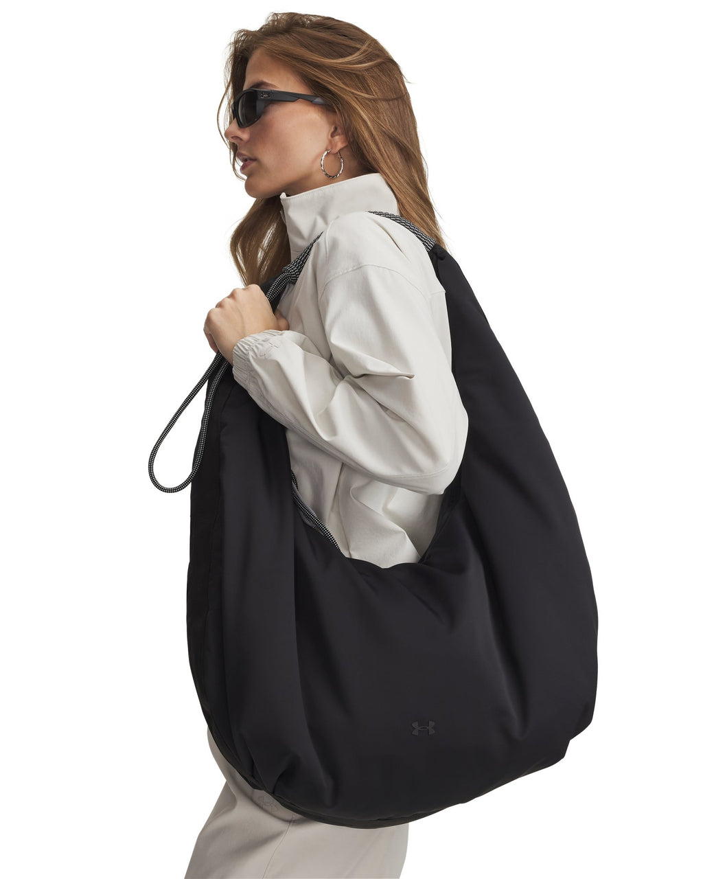 UA Studio Cinch Crescent Bag - Black