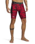 HeatGear® Printed Men's Long Shorts - Black