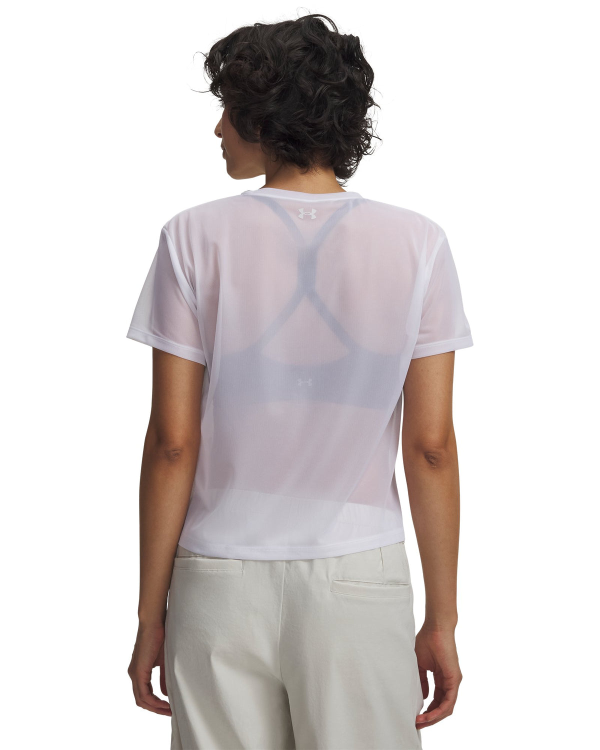 UA Mesh Women's T-Shirt - White