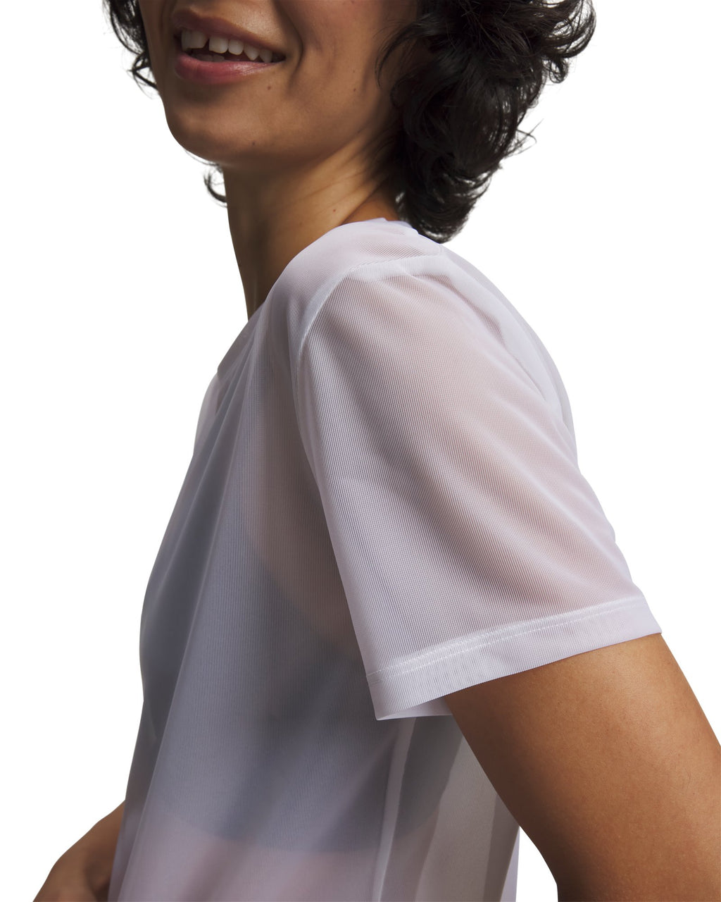 UA Mesh Women's T-Shirt - White